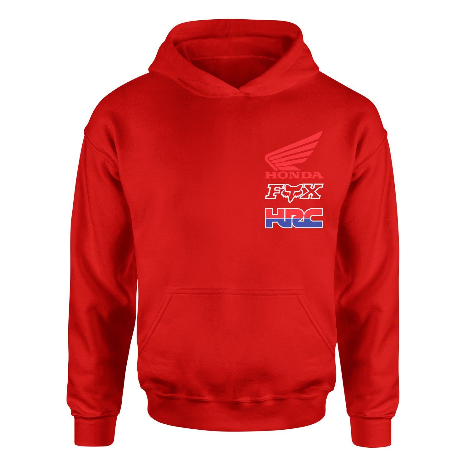 HRC FOX Hoodie L - Kırmızı