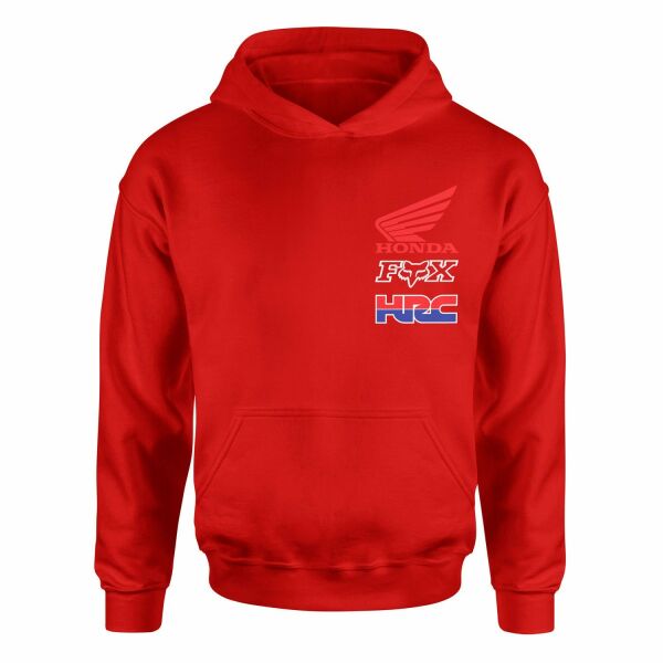 HRC FOX Hoodie L - Kırmızı