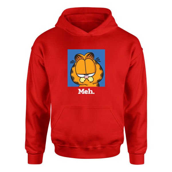 Garfield | meh. Hoodie XL - Kırmızı