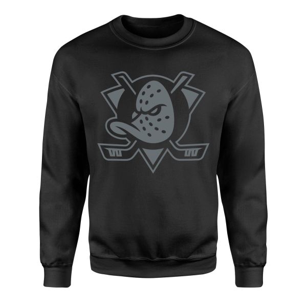 Anaheim Ducks Muted Shield Sweatshirt M - Siyah
