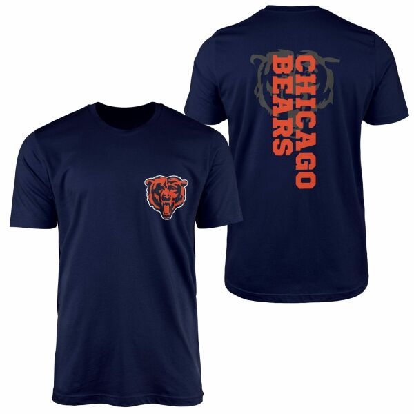 Chicago Bears NFL SE Tişört XL - İndigo Mavisi