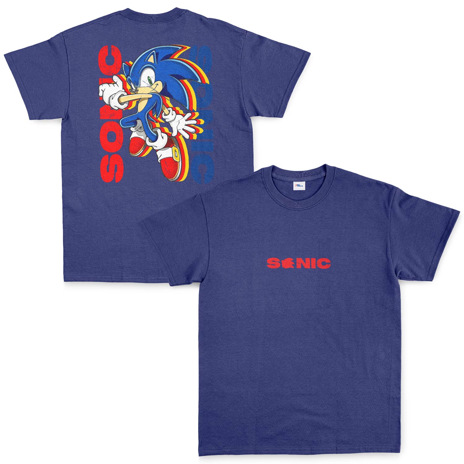 Sonic The Hedgehog Tişört M - İndigo Mavisi | OUTLET