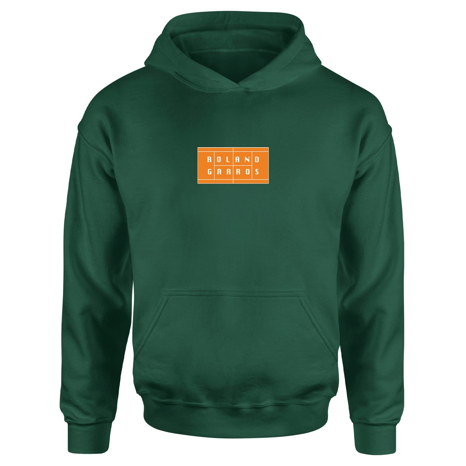 Roland Garros Hoodie XXL - Nefti Yeşili