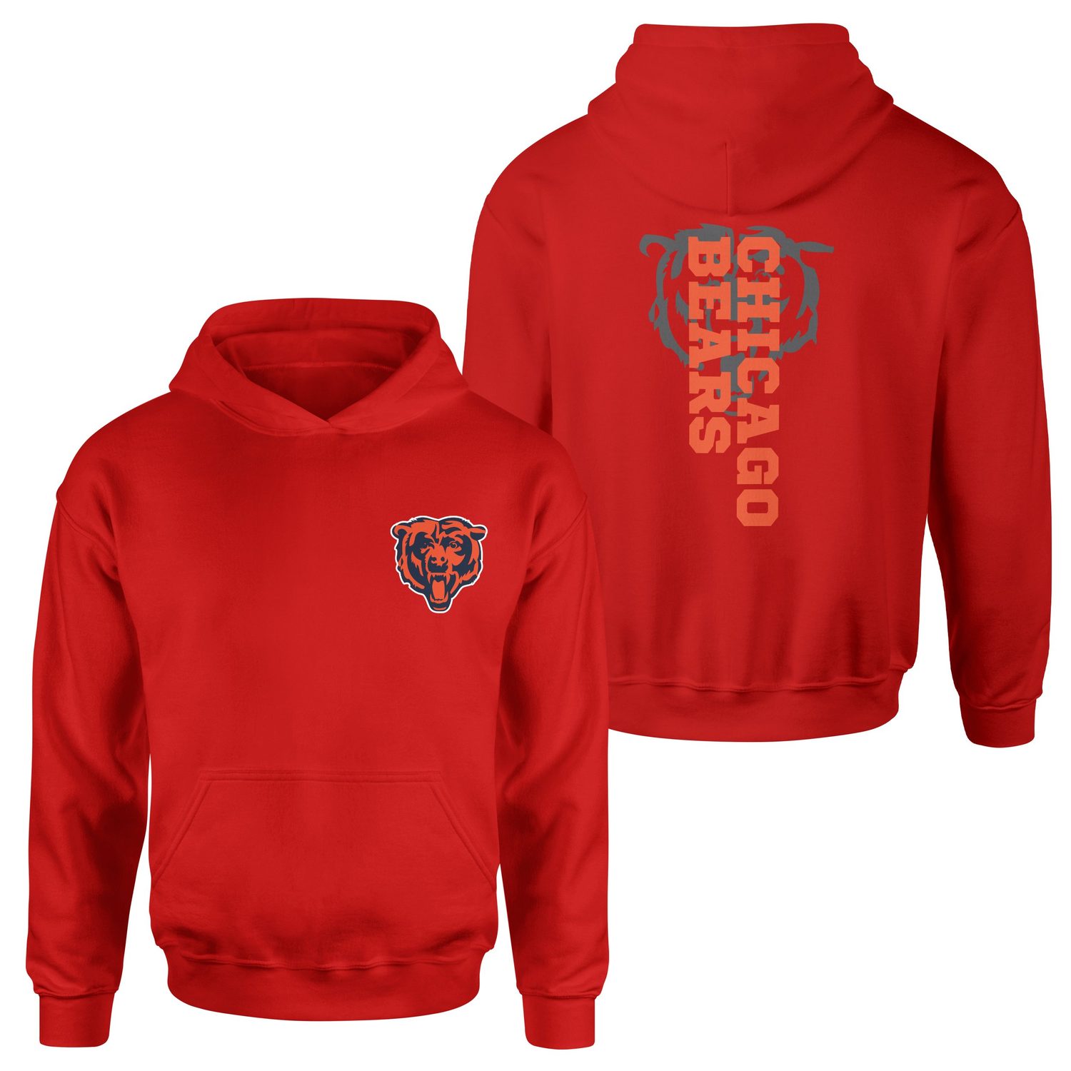 Chicago Bears NFL SE Hoodie XXL - Kırmızı