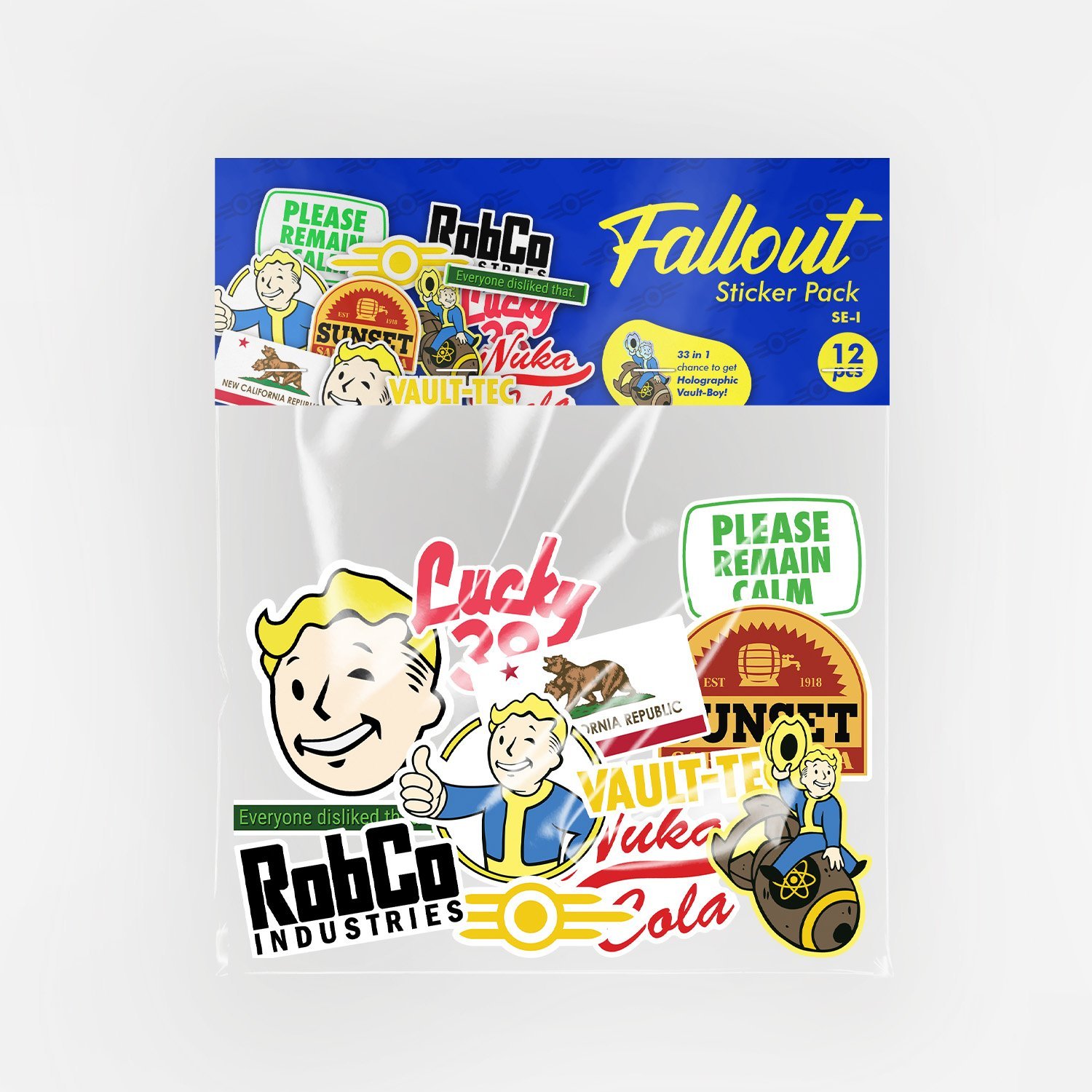 Fallout SE-1 Sticker Paketi