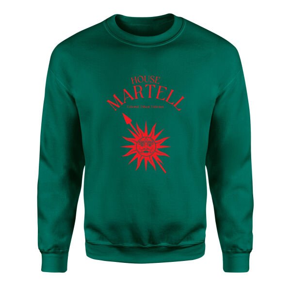 House Martell Sweatshirt L - Nefti Yeşili