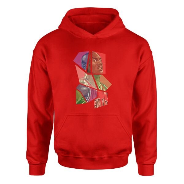 Air Jordan Above the Rest Hoodie M - Kırmızı