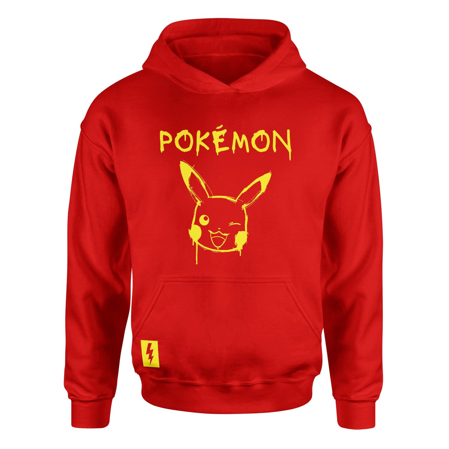 POKEMON #0025 Hoodie L - Kırmızı
