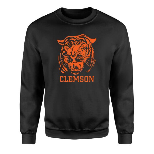 Clemson Tigers Sweatshirt L - Siyah
