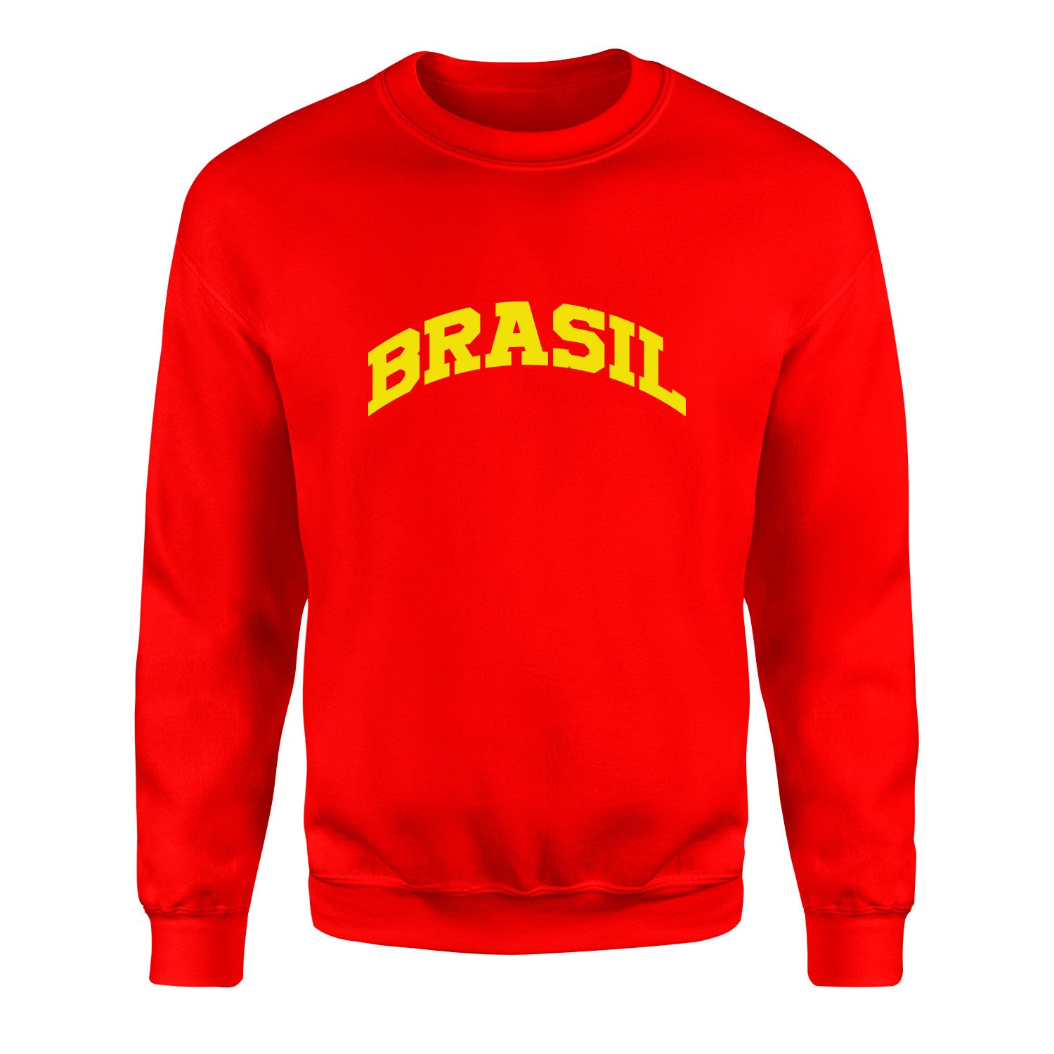 BRASIL Sweatshirt M - Kırmızı