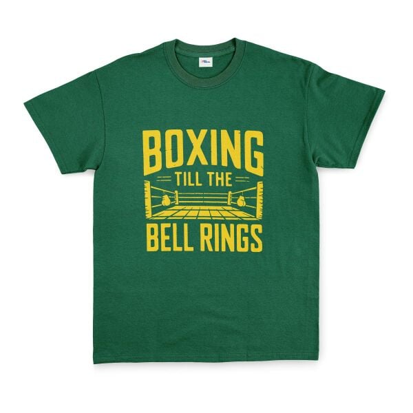 Boxing Till The Bell Rings Tişört