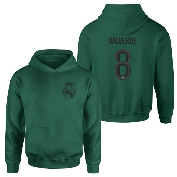 Federico Valverde RM BL Forma Hoodie M - Nefti Yeşili
