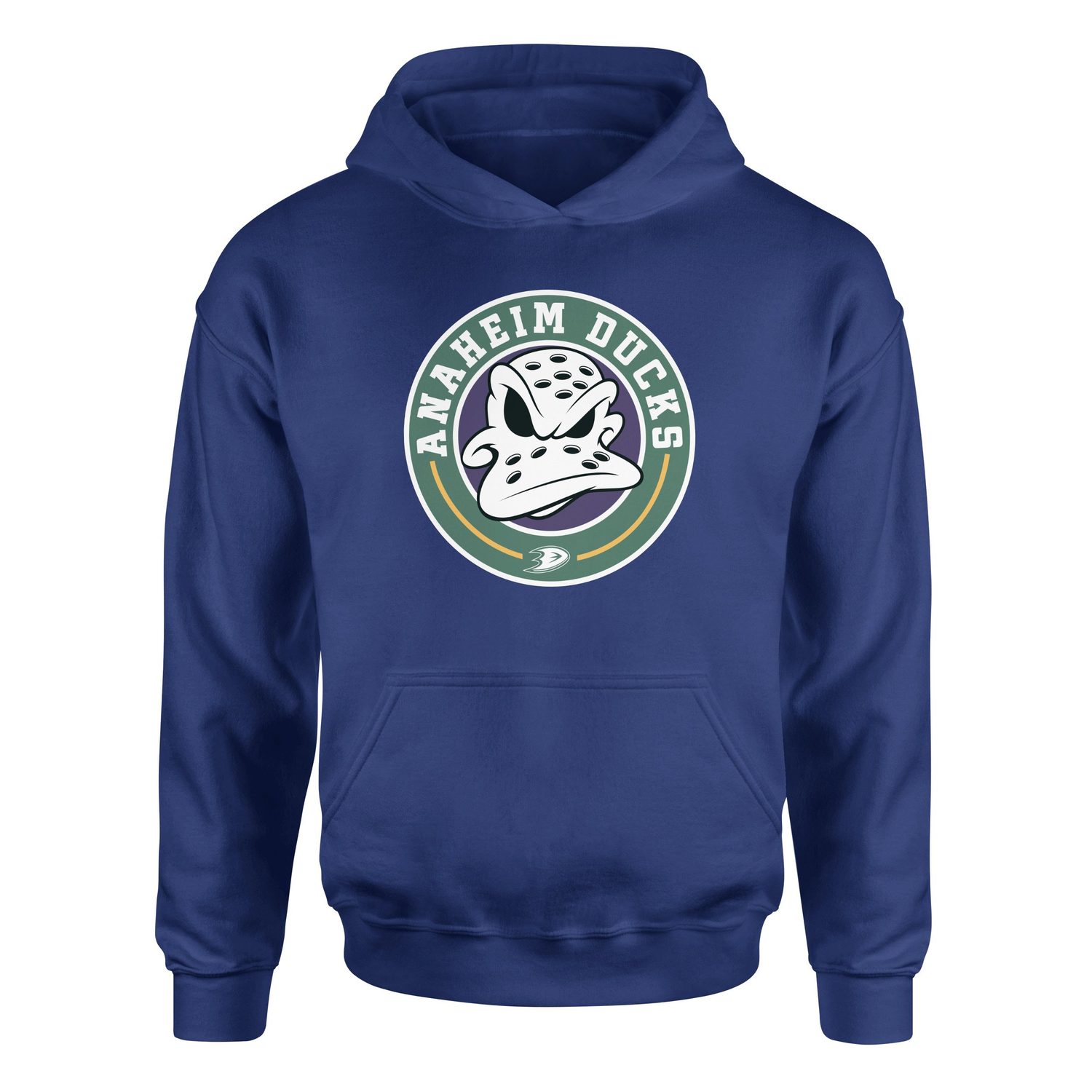 Anaheim Ducks Vintage Hoodie XL - İndigo Mavisi