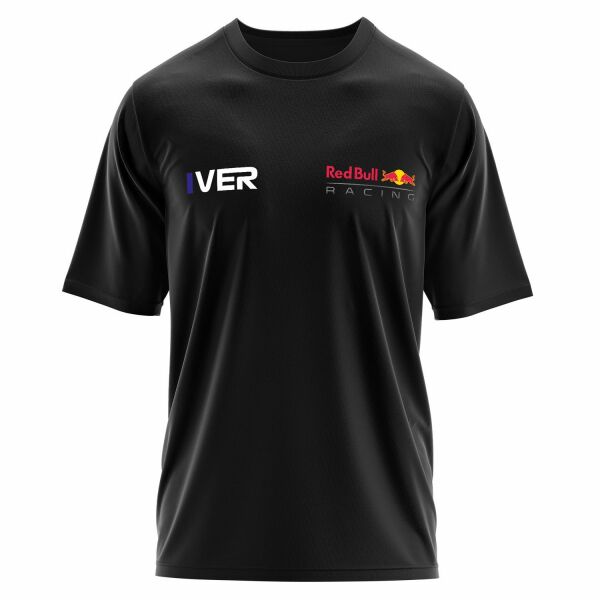Max Verstappen #VER ID RB Racing Oversize Tişört L - Siyah