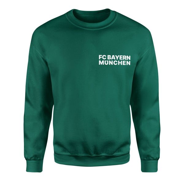 FC Bayern München Modern Sweatshirt XL - Nefti Yeşili