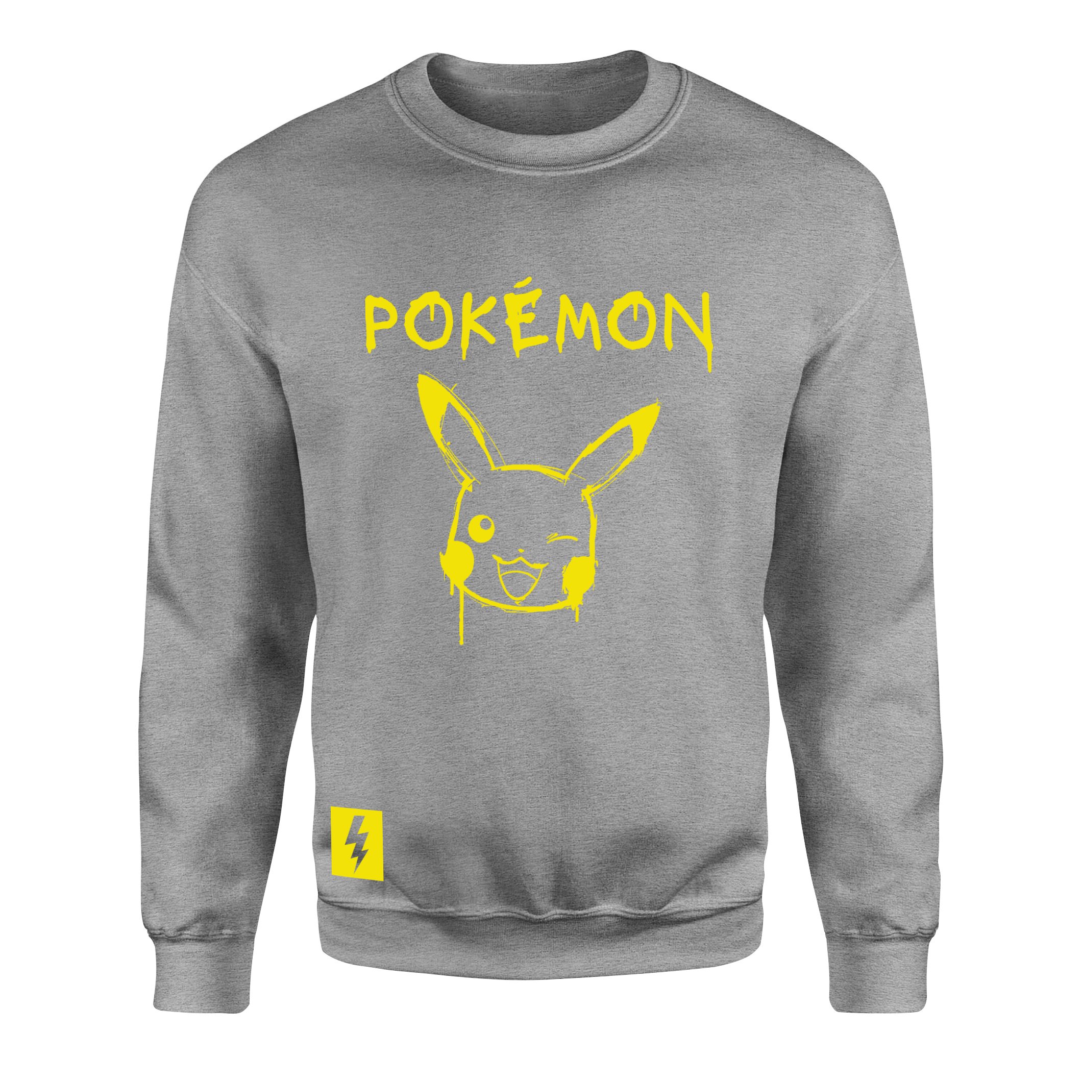 POKEMON #0025 Sweatshirt S - Gri