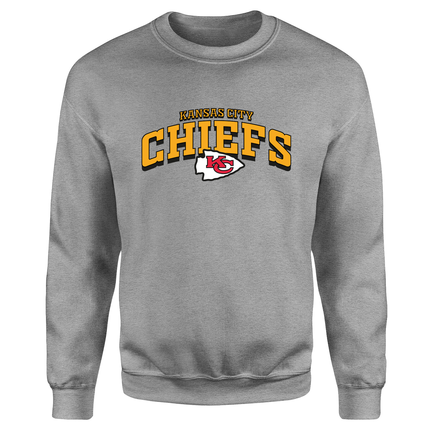 Kansas City Chiefs Arch Sweatshirt M - Gri