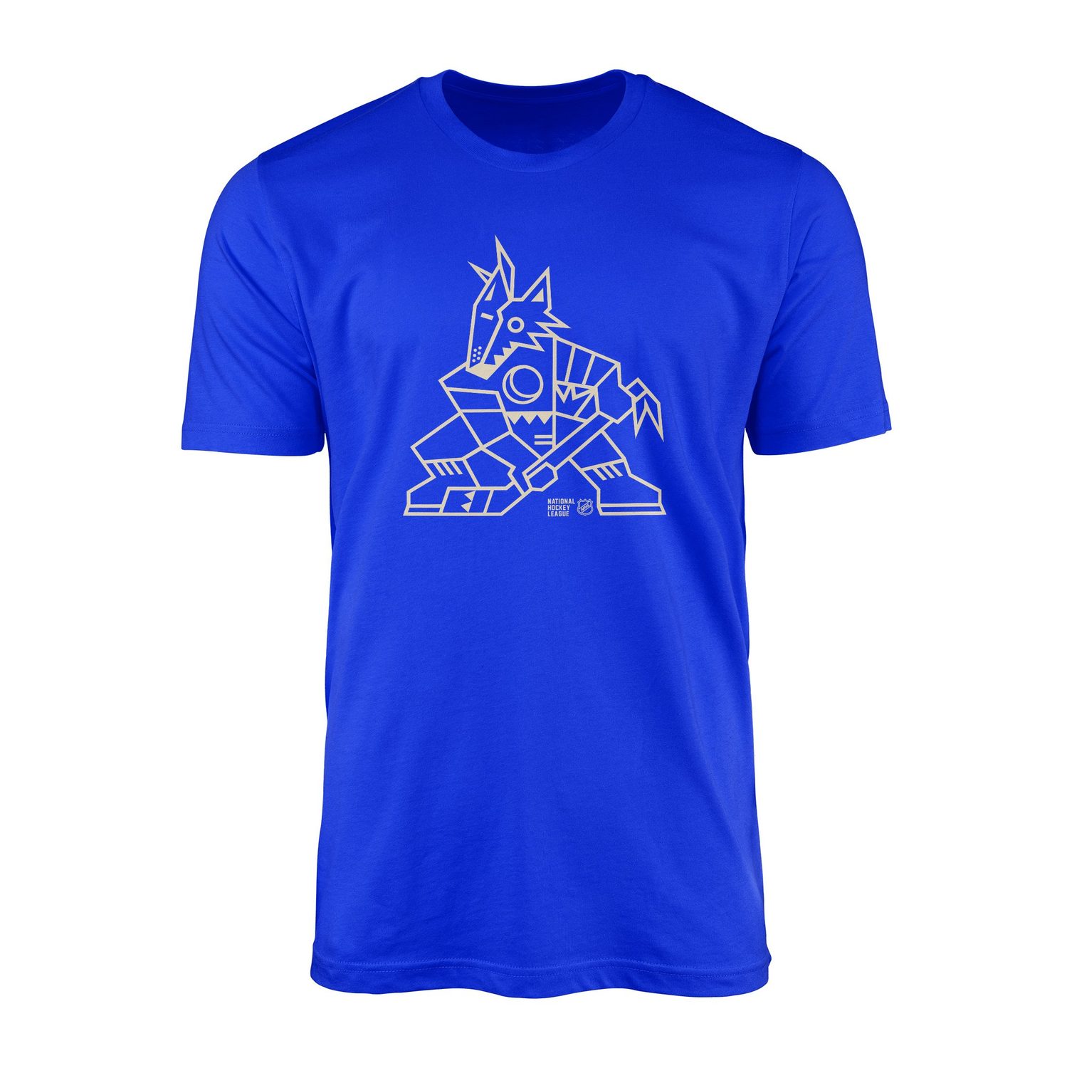 Coyotes AZ Logo Tişört XXL - Mavi