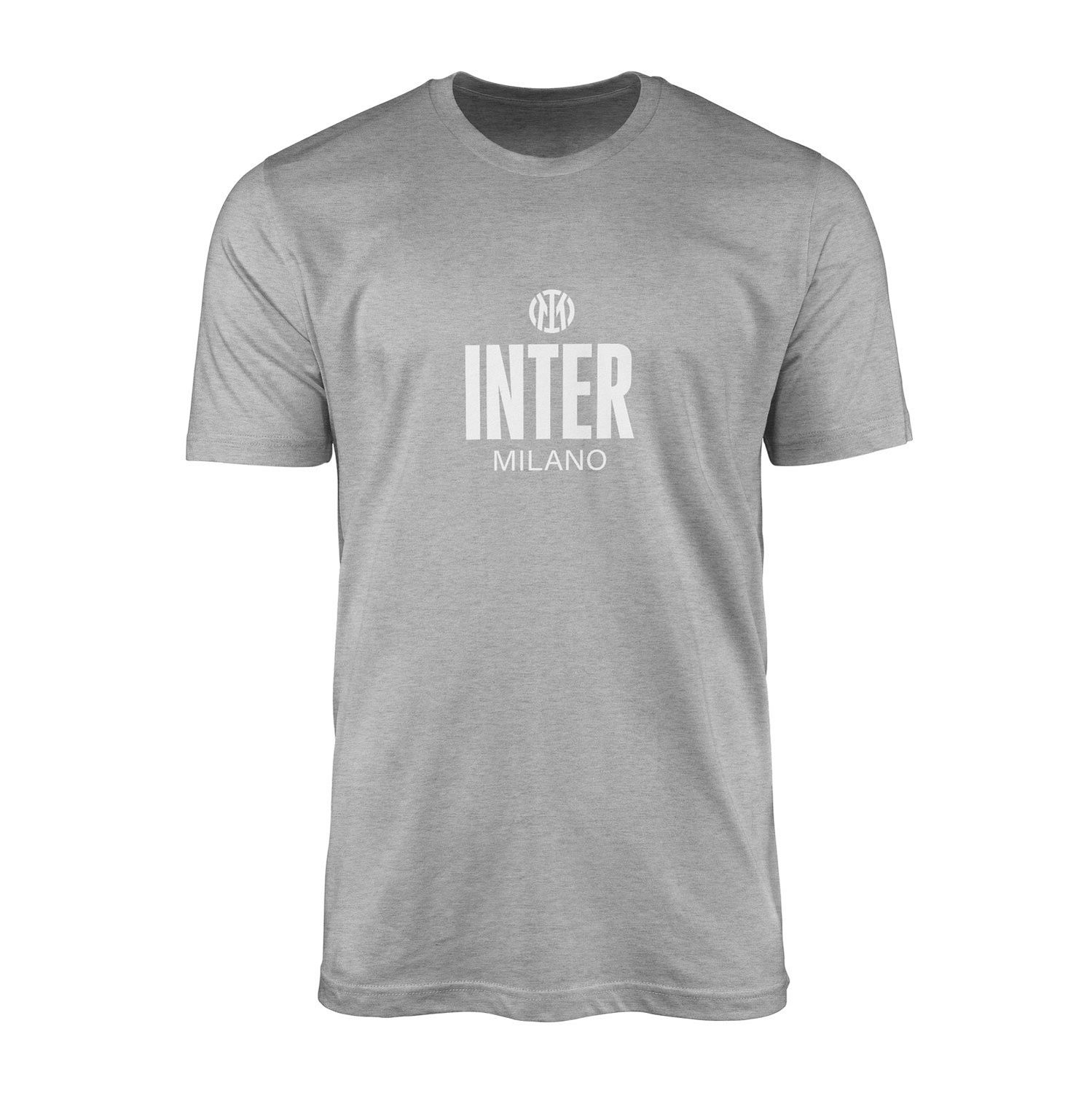 Inter Milan Tişört S - Gri