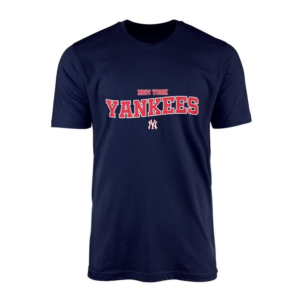 New York YANKEES HL Tişört XL - İndigo Mavisi