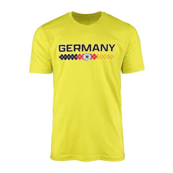 Almanya Retro III Tişört M - Sarı