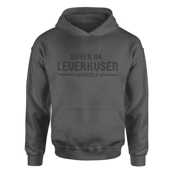 Bayer Leverkusen WERKSELF Hoodie S - Füme