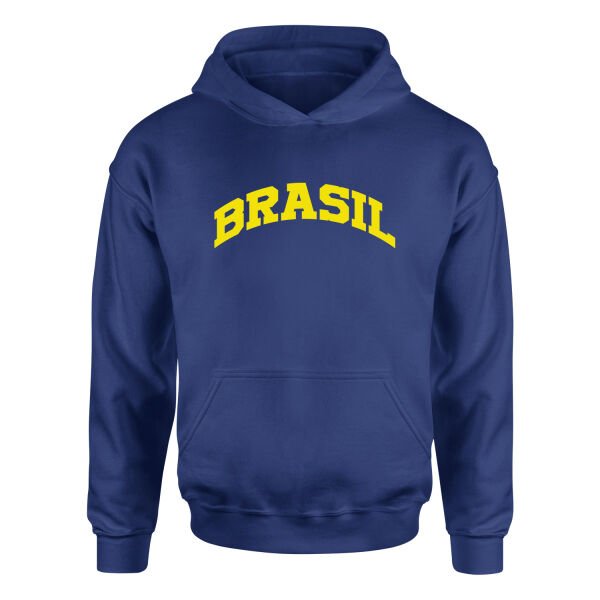 BRASIL Hoodie M - İndigo Mavisi
