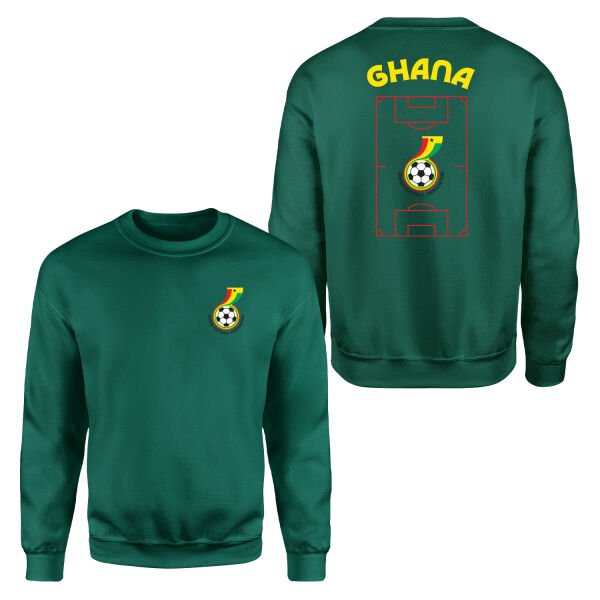 Gana Dünya Kupası 2026 Sweatshirt XL - Nefti Yeşili