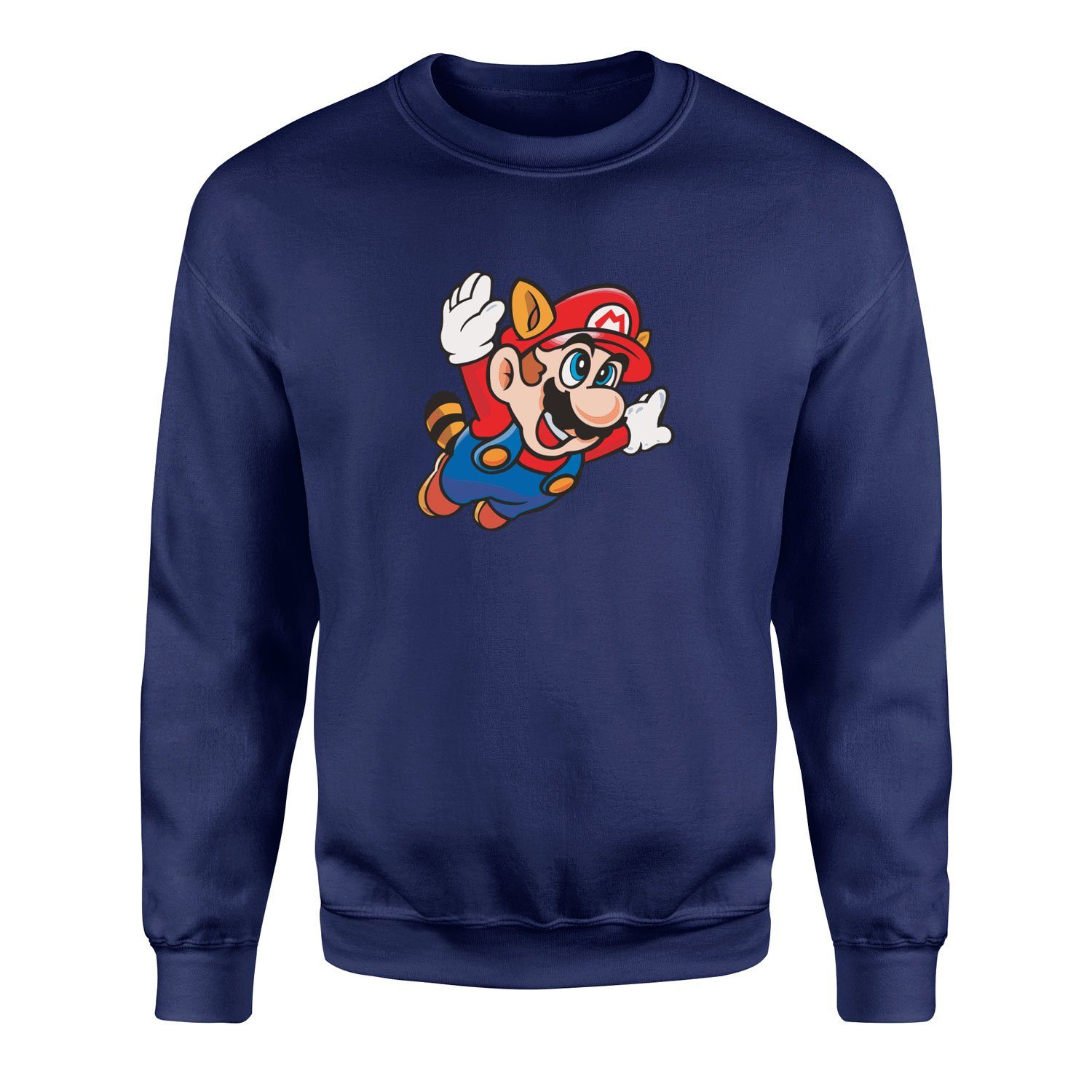 Super Mario Sweatshirt XL - İndigo Mavisi