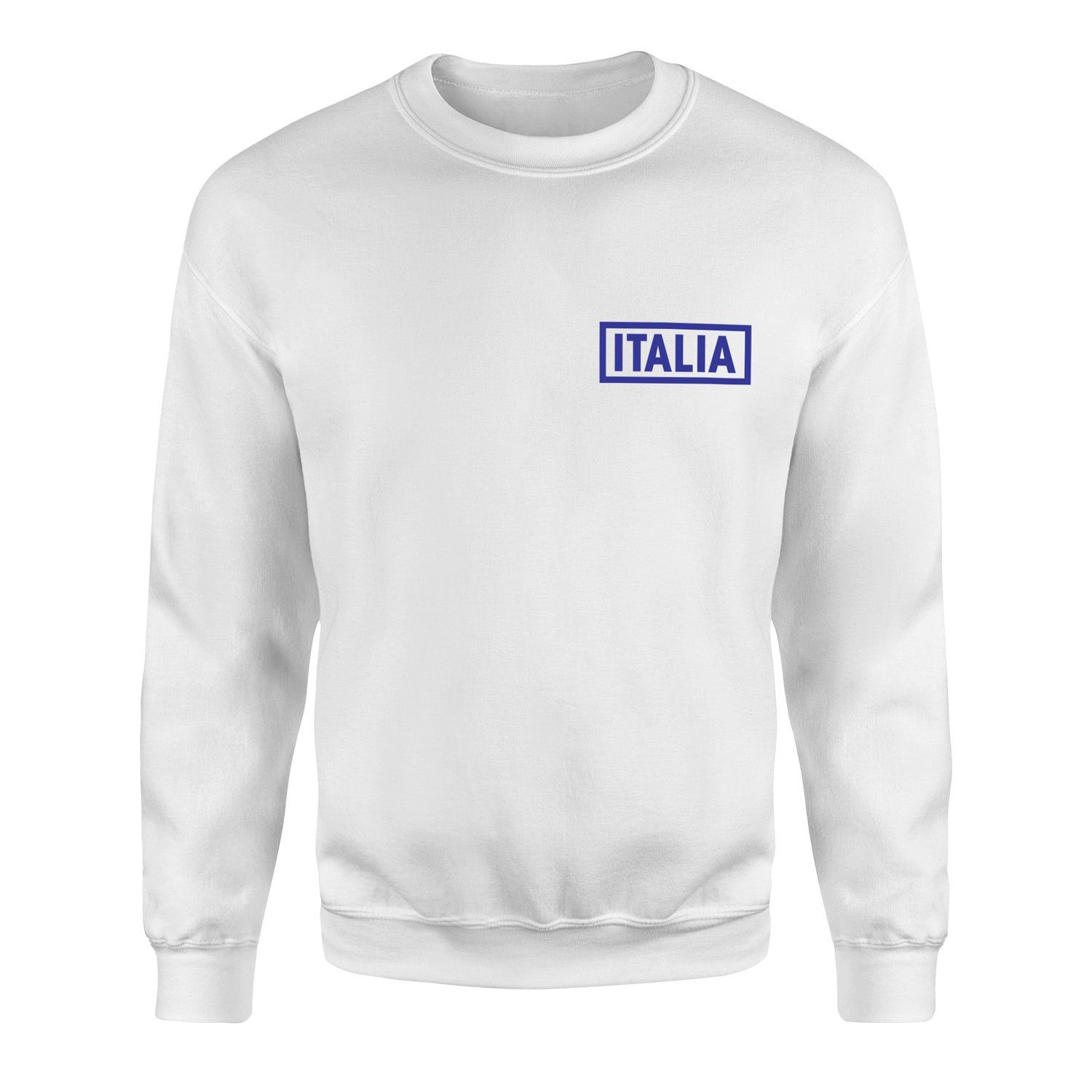 Italia Sweatshirt M - Beyaz