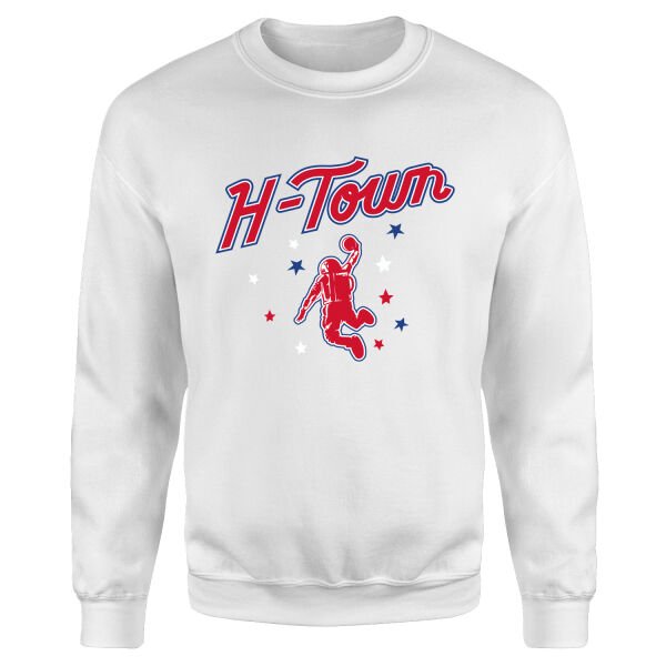 H-TOWN Rockets Sweatshirt XL - Beyaz