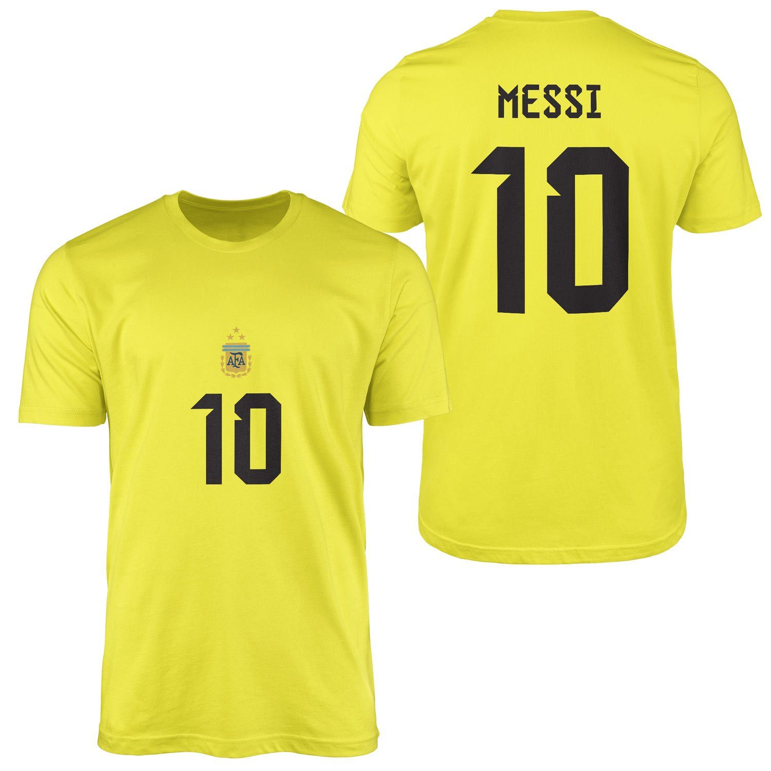 Lionel Messi Forma Tişört S - Sarı