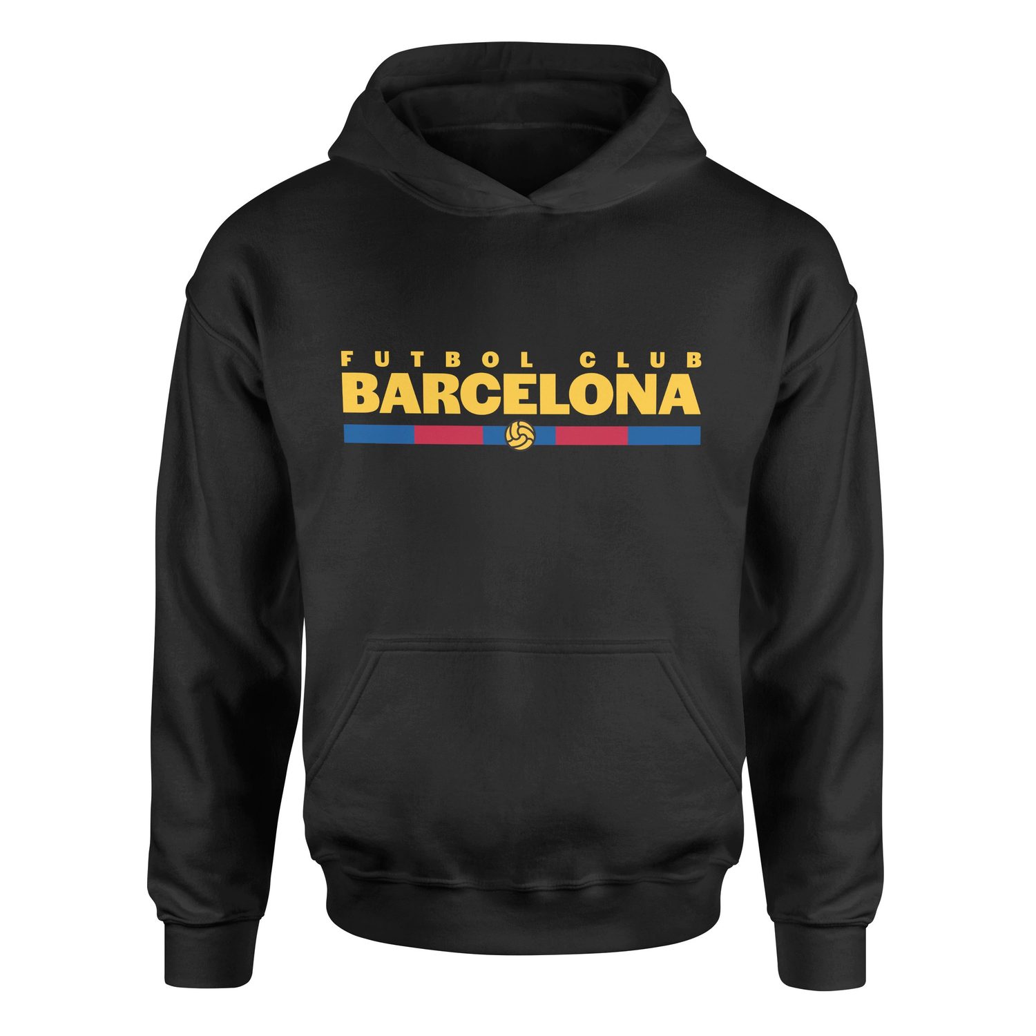 Futbol Club Barcelona Hoodie L - Siyah