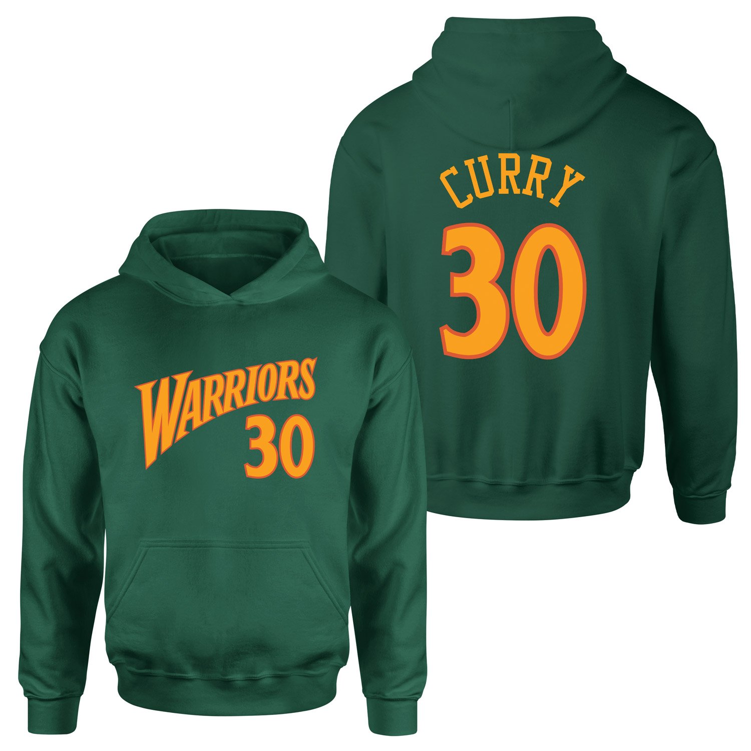 Stephen Curry 30 Golden State Forma Hoodie L - Nefti Yeşili