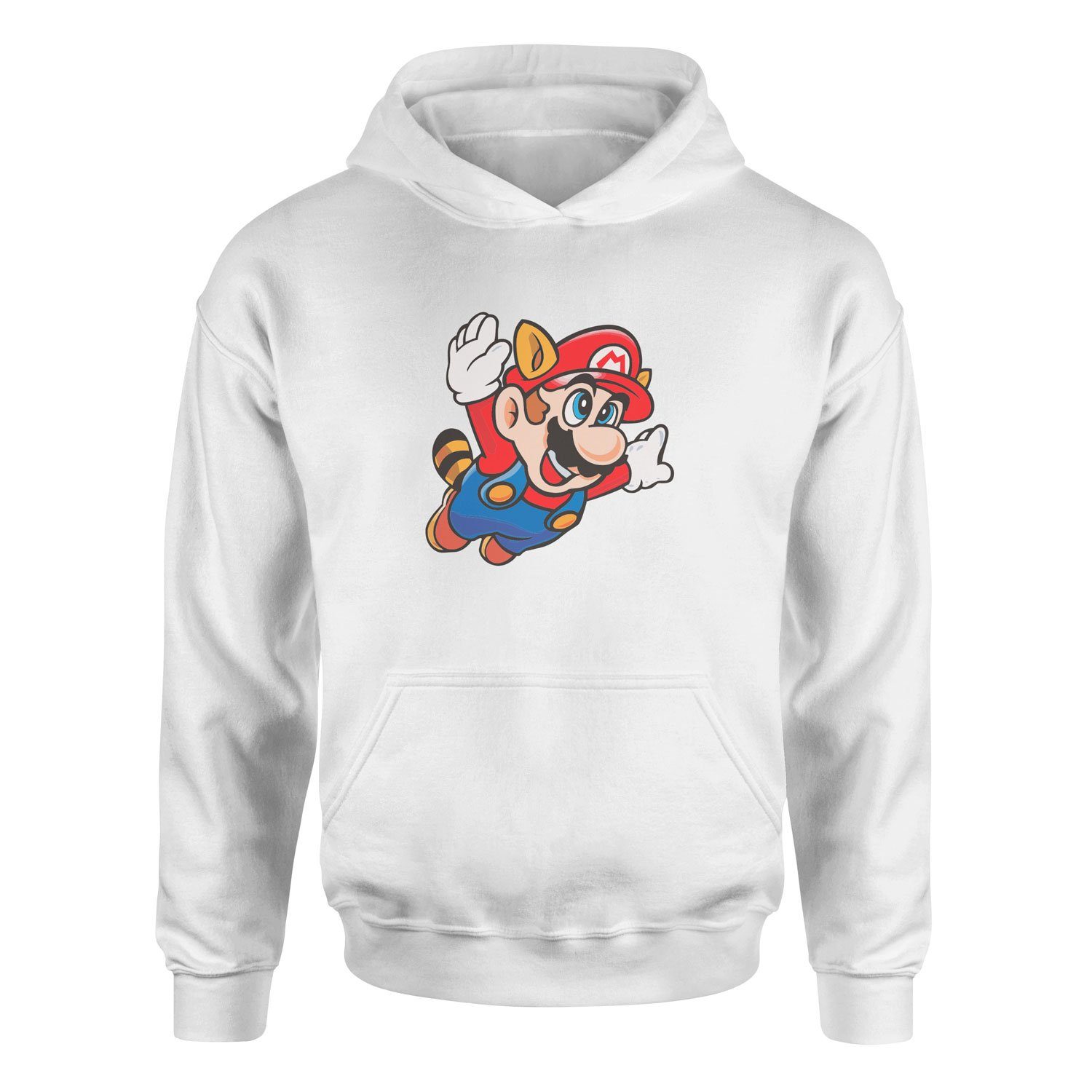 Super Mario Hoodie XL - Beyaz