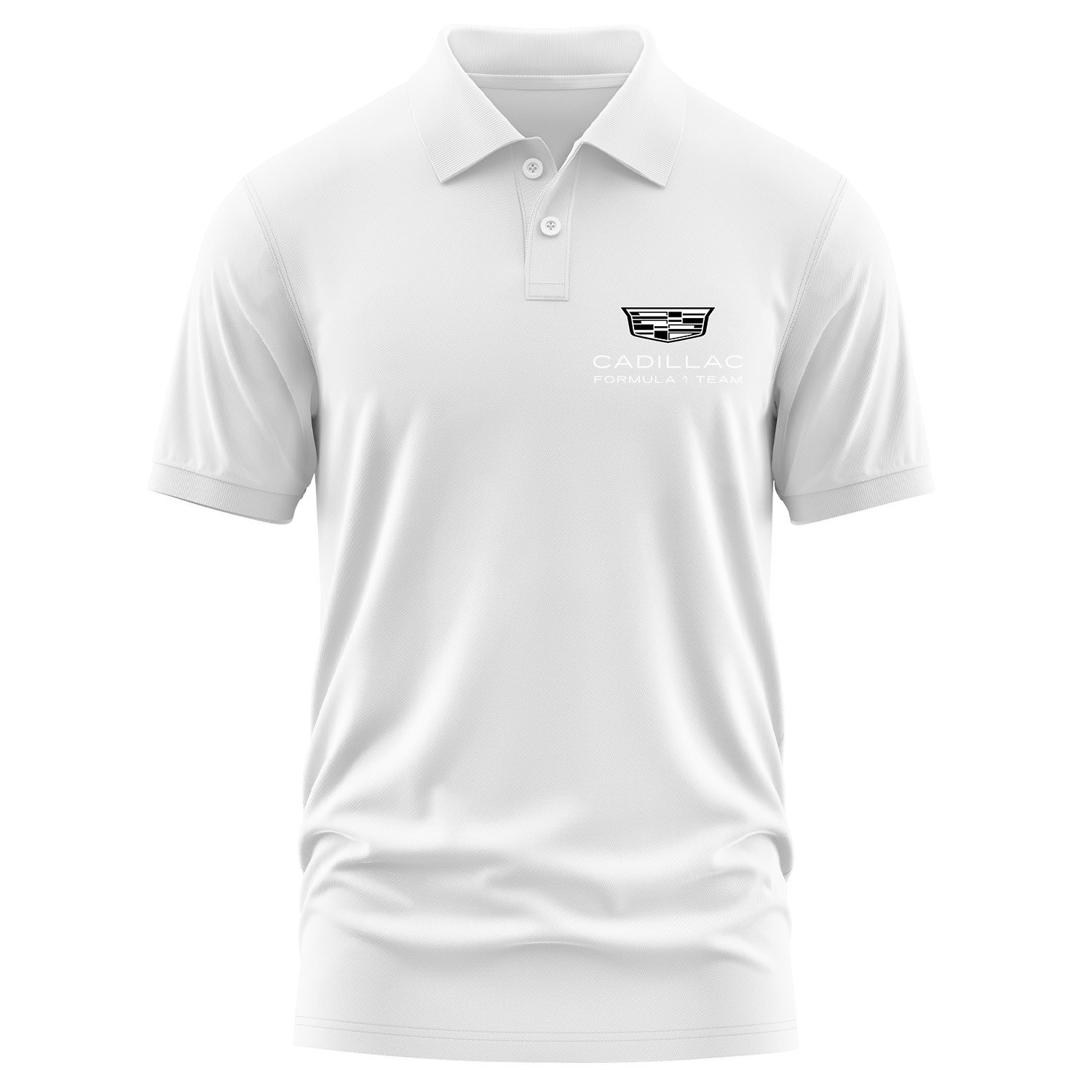 Cadillac Polo Tişört M - Beyaz