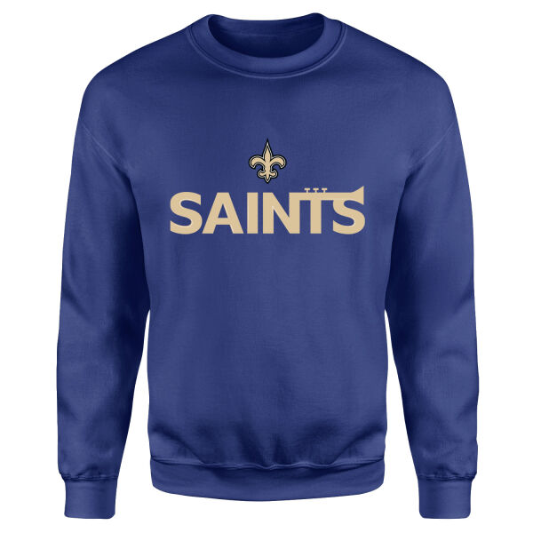 New Orleans Saints Trumpets Sweatshirt M - İndigo Mavisi