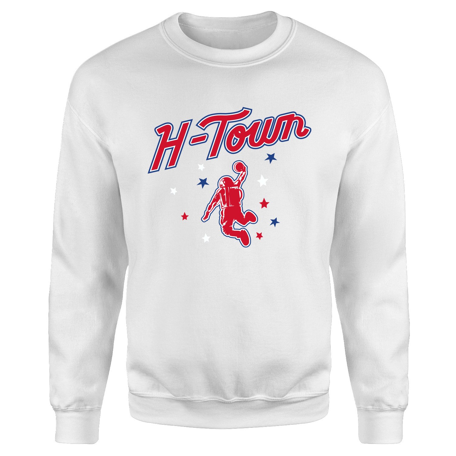 H-TOWN Rockets Sweatshirt XXL - Beyaz