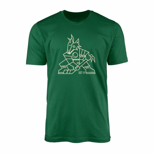 Coyotes AZ Logo Tişört M - Nefti Yeşili