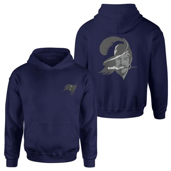 Tampa Bay Buccaneers Pirate Mode Hoodie S - İndigo Mavisi