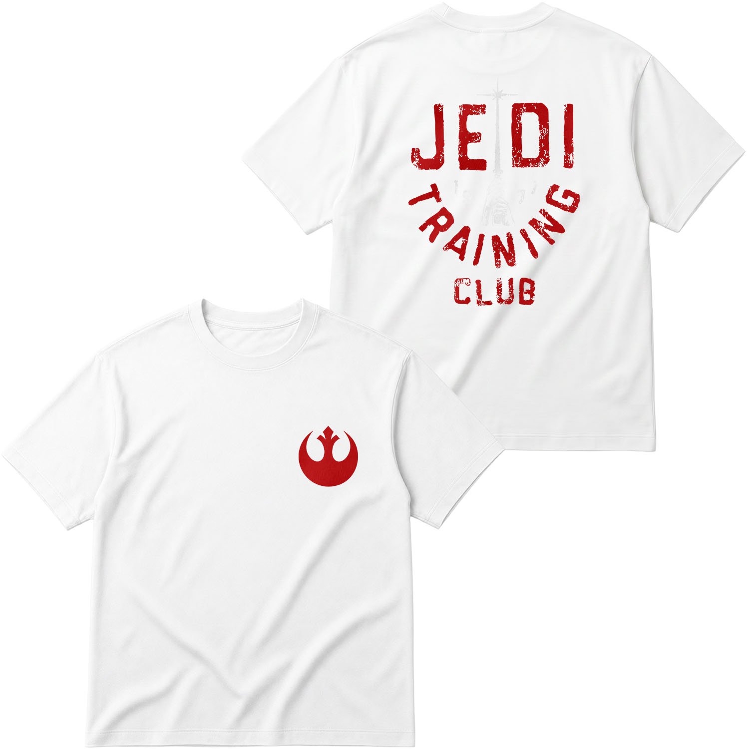 Jedi Training Club Oversize Tişört M - Beyaz