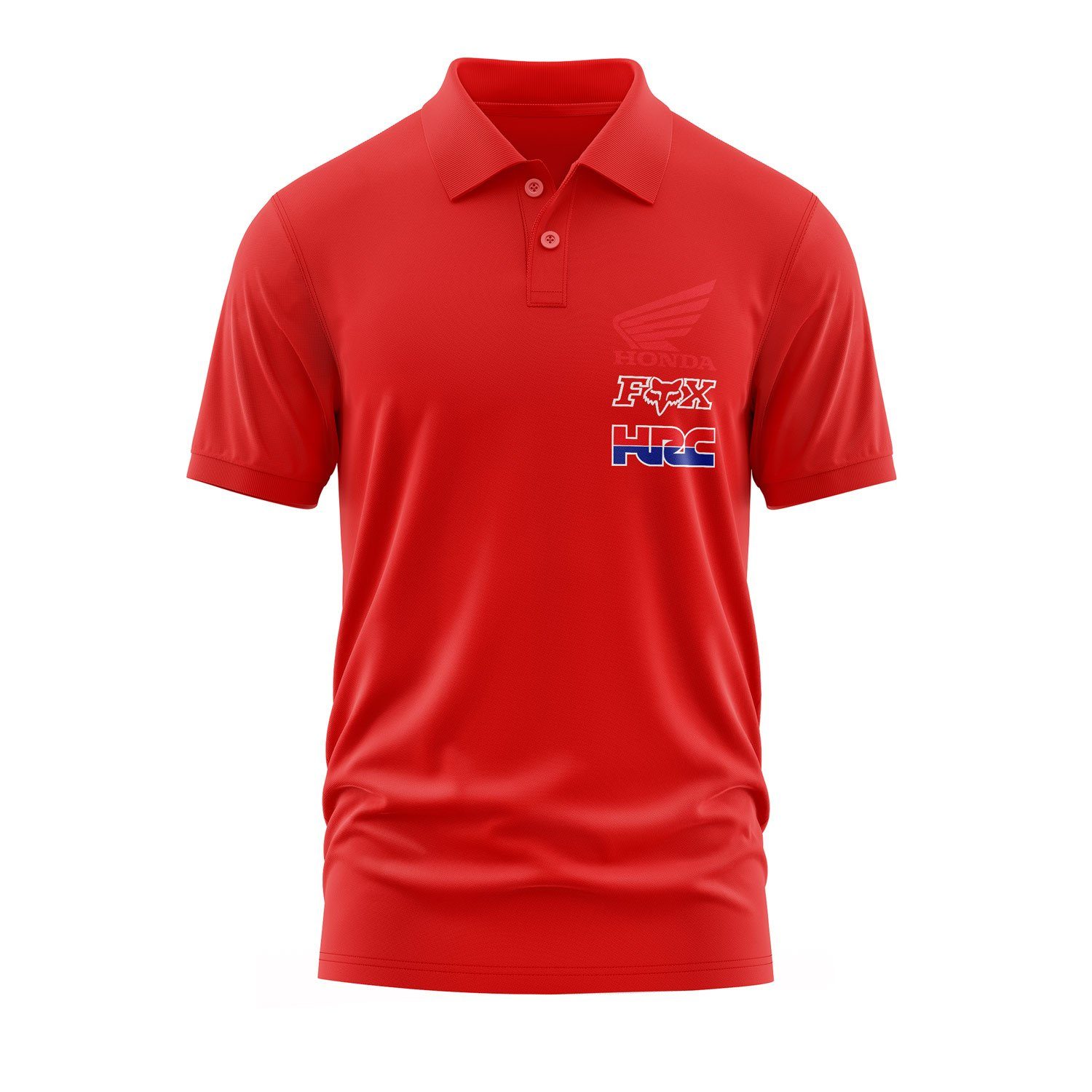 HRC FOX Polo Tişört L - Kırmızı