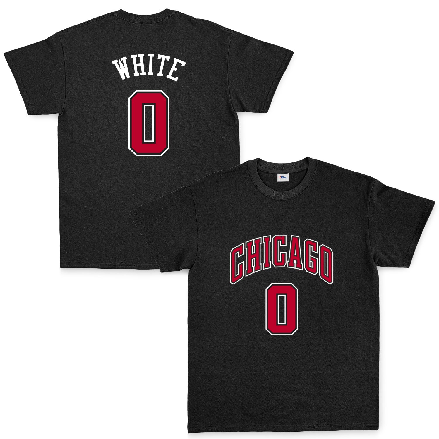 Coby White Chicago 0 Forma Tişört M - Siyah