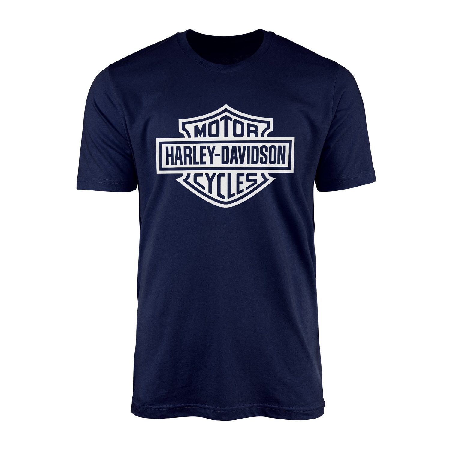Harley-Davidson Shield W Tişört XL - İndigo Mavisi
