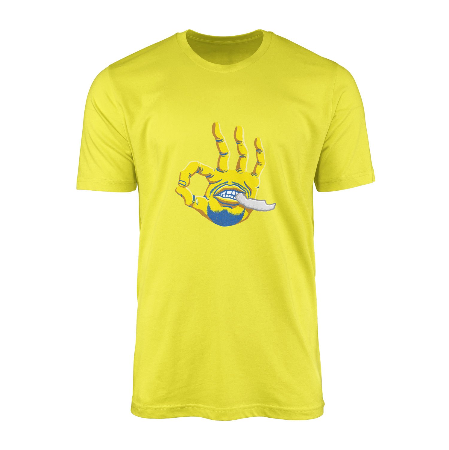 Stephen Curry Hand Tişört XXL - Sarı