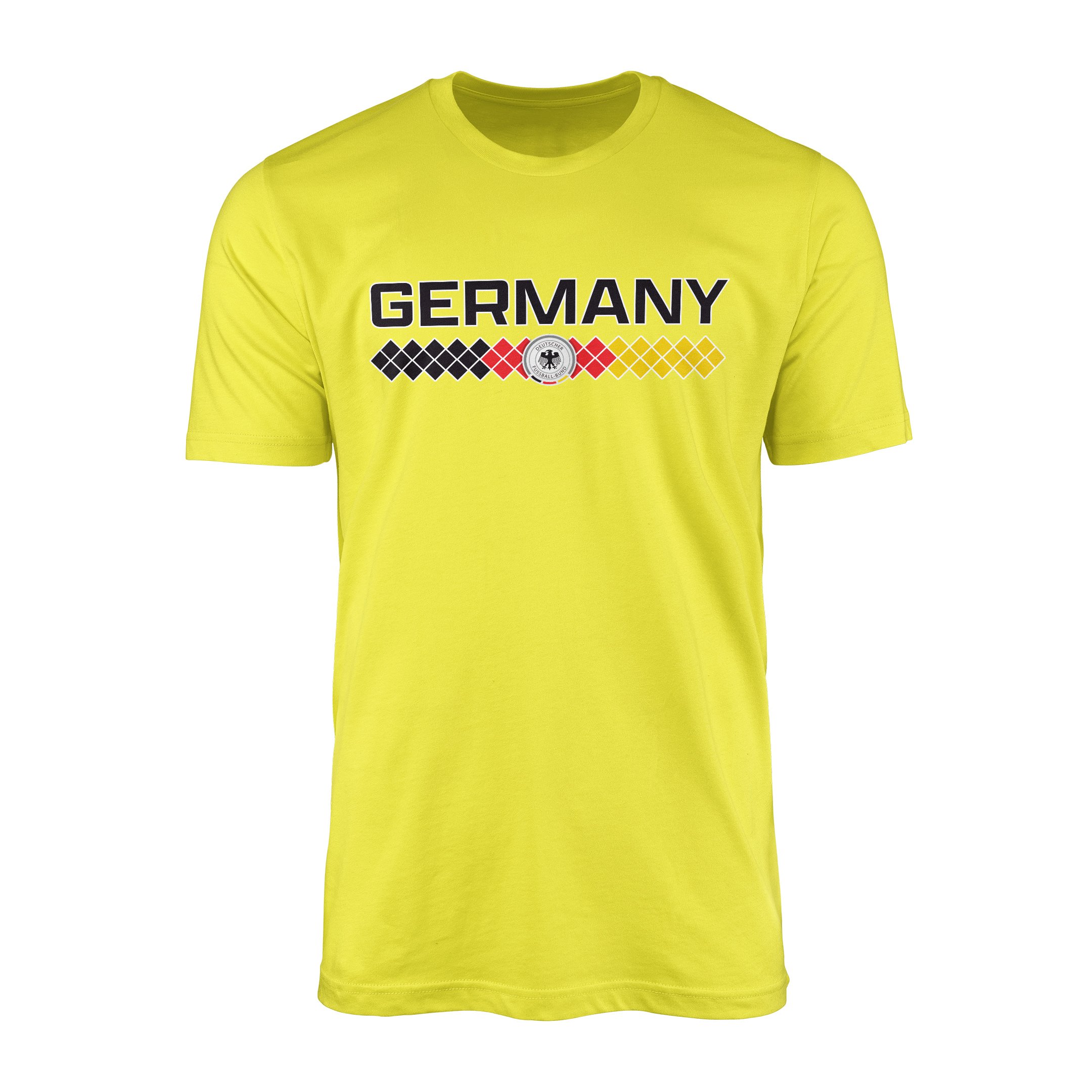 Almanya Retro III Tişört XXL - Sarı