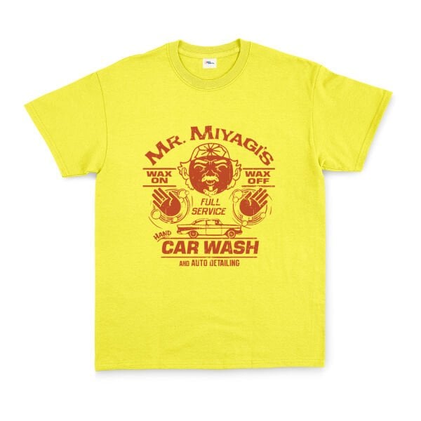 Mr. Miyagi Car Wash Tişört