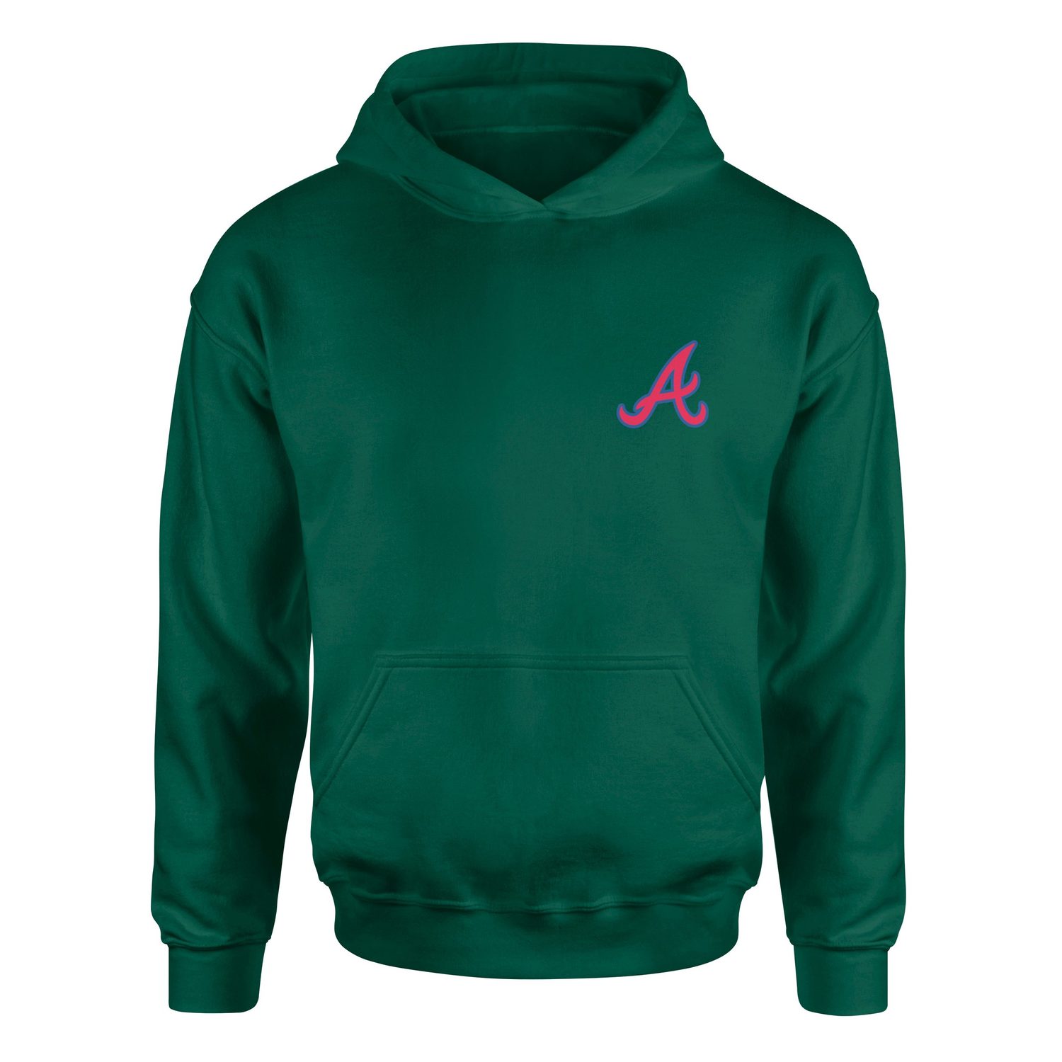Atlanta Braves Hoodie M - Nefti Yeşili