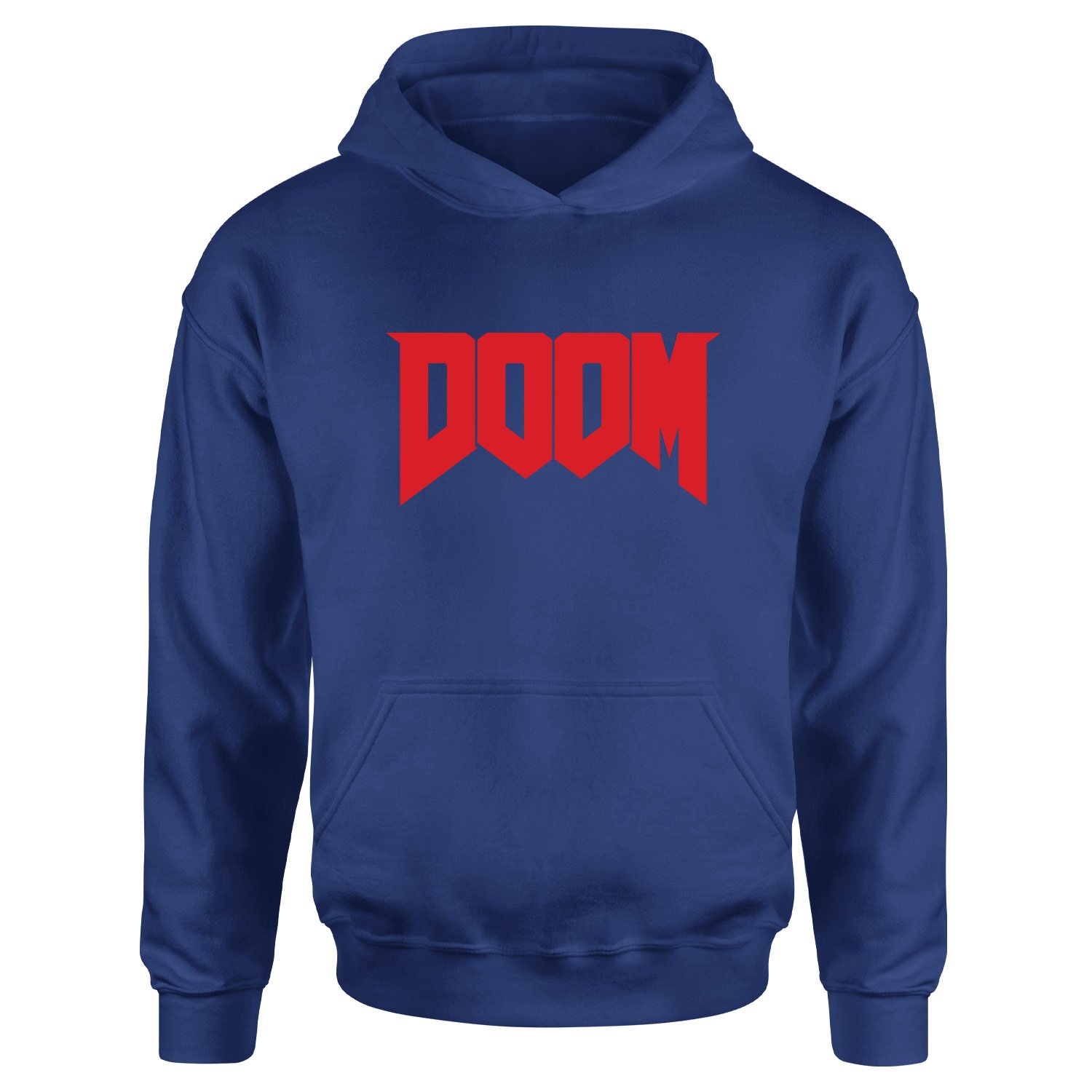 DOOM Hoodie L - İndigo Mavisi