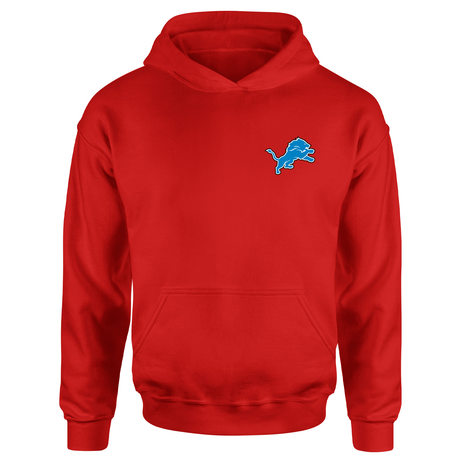 Detroit Lions Hoodie L - Kırmızı